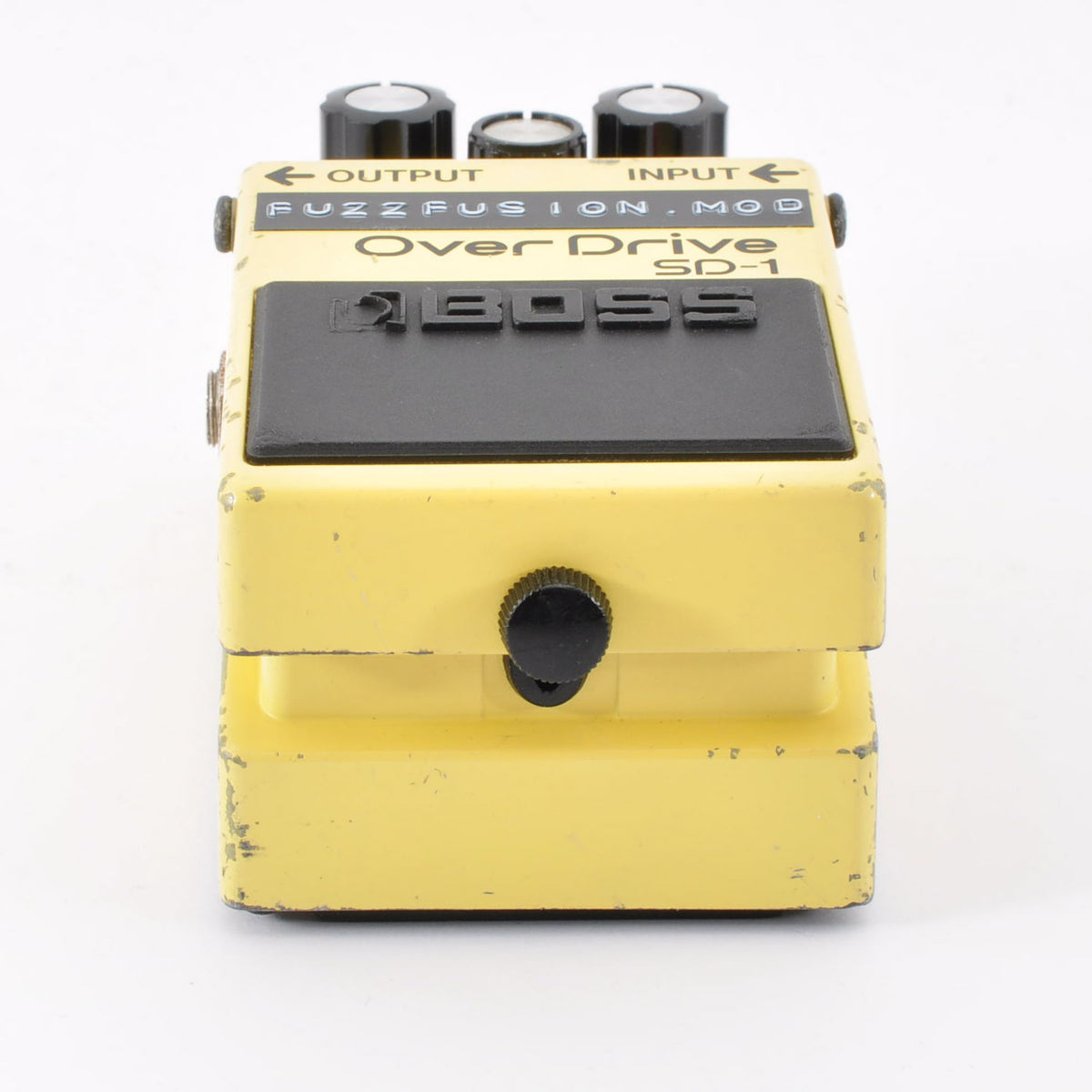 Boss SD-1 Modified FuzzFusion SuperOverdrive Clipping 1N34A&LED3mm Used From Japan #KJ90763