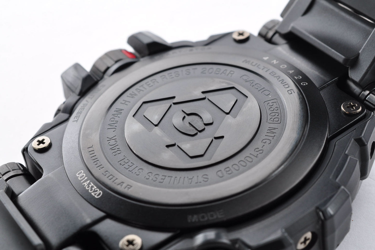 CASIO G-Shock MTG-S1000BD Radio Solar Men's Watch Black 5369 Used From Japan