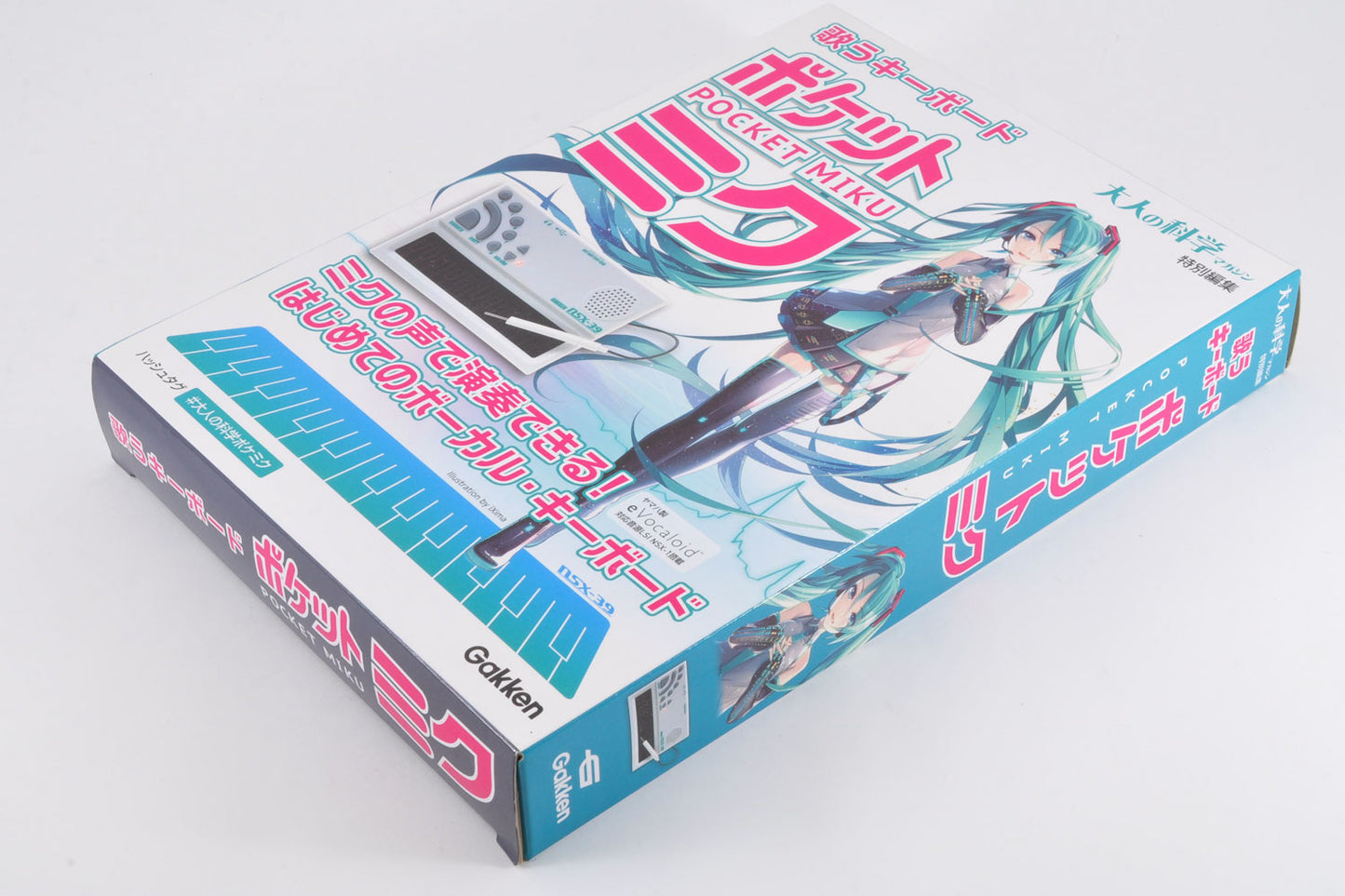 New Pocket Miku Singing Keyboard Hatsune Miku NSX39 Yamaha Vocaloid Gakken From Japan