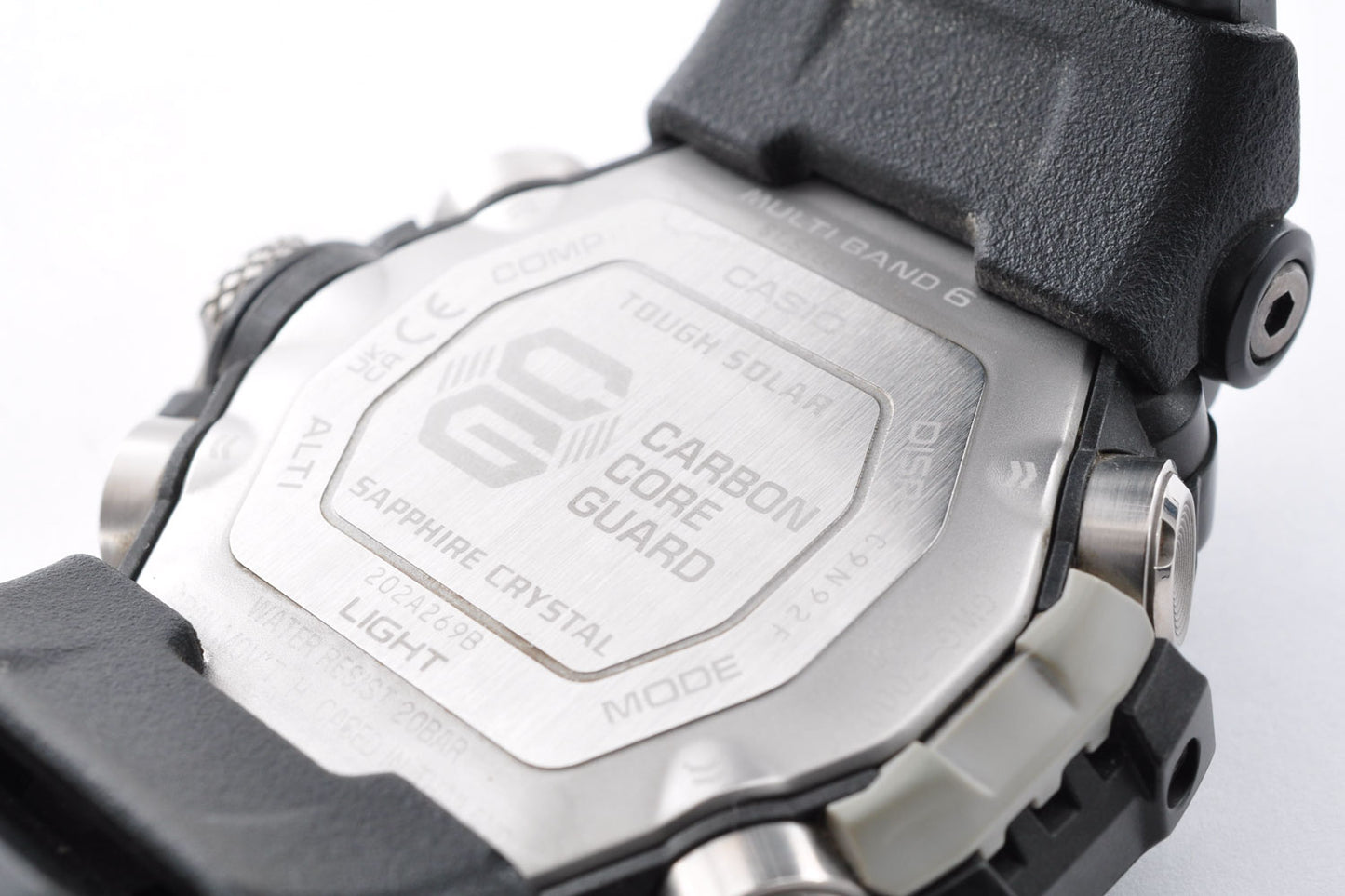 CASIO G-SHOCK GWG-2000-1A1JF CARBON MUDMASTER Radio Solar 5678 Used JP