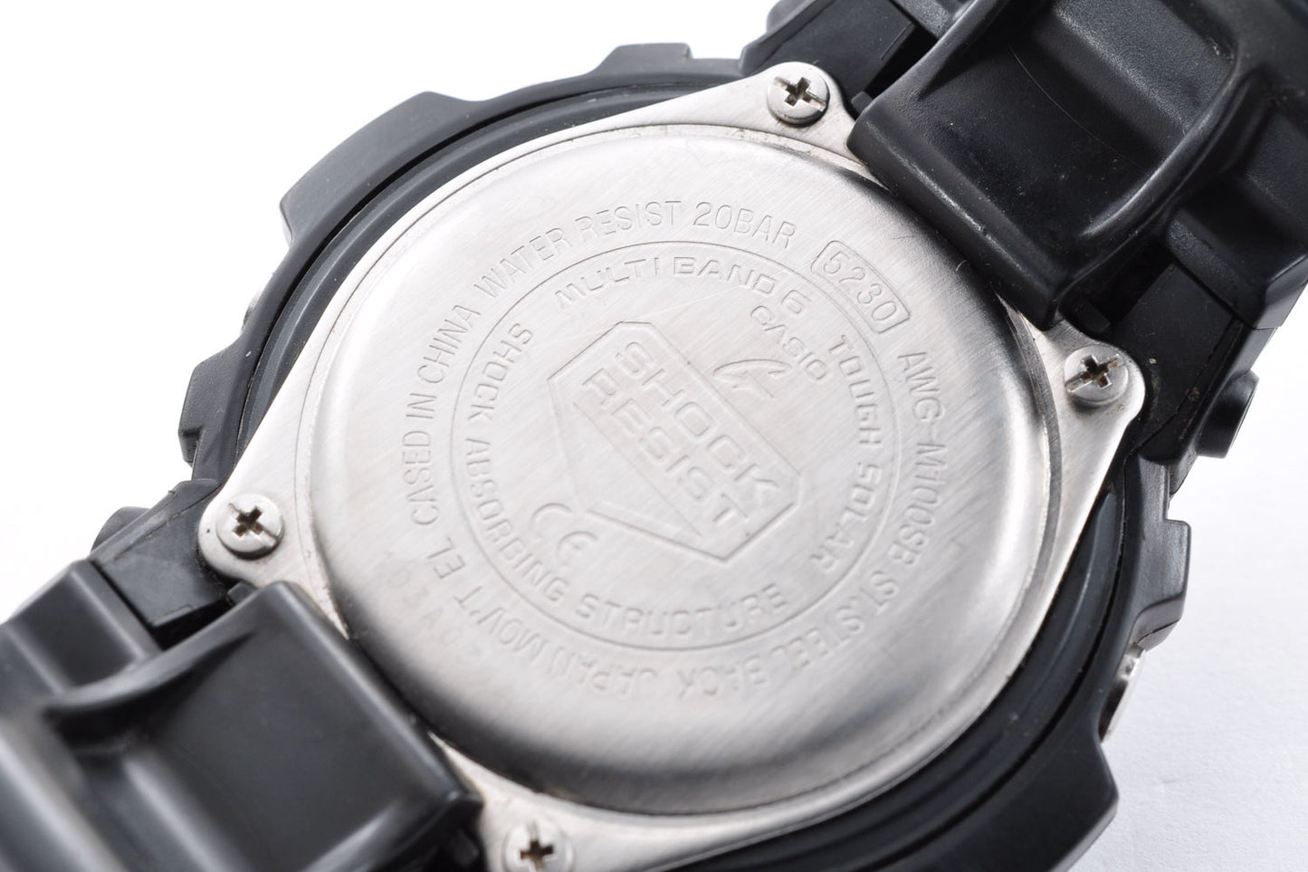 Casio G-Shock AWG-M100SB-2A Men's Watch 5230 Multiband6 Tough Solar Used From Japan