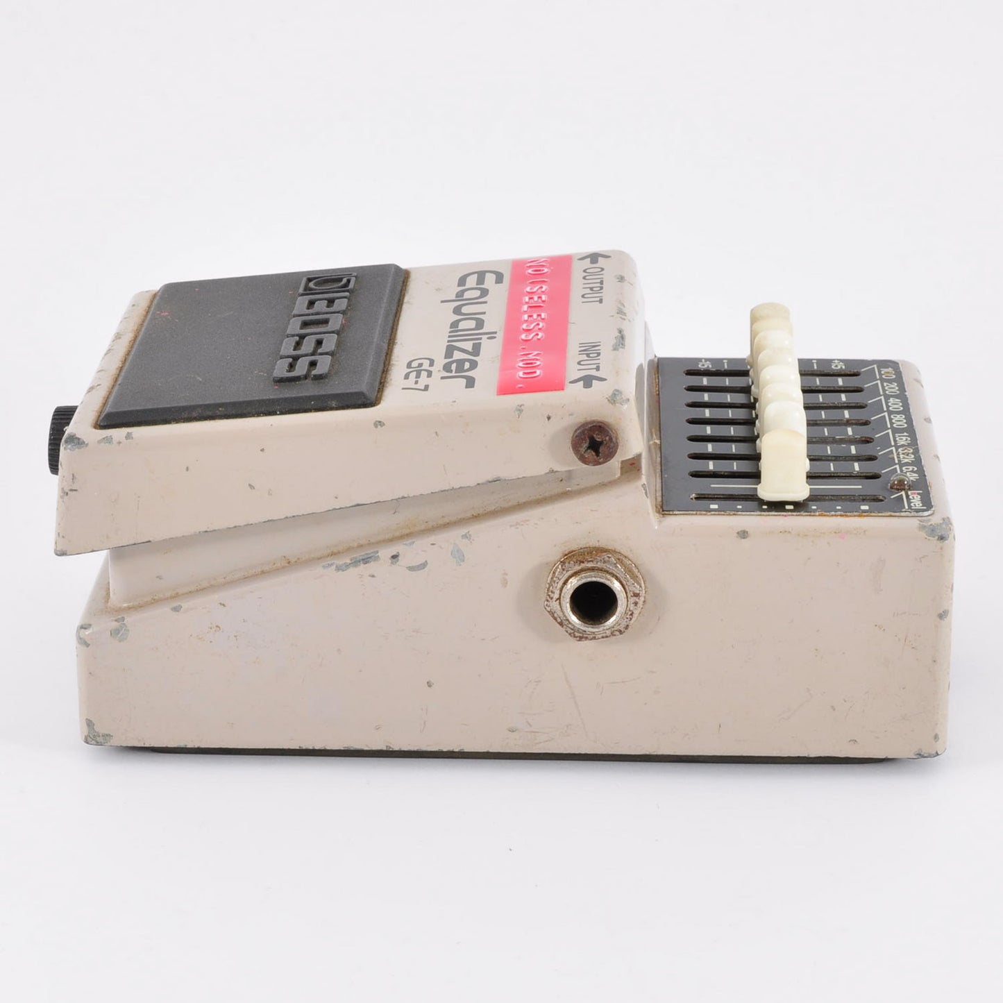 Boss GE-7 Modified Noiseless Equalizer PSA.OK Made In Taiwan 1992 Effects Pedal Used From Japan #ZD60795