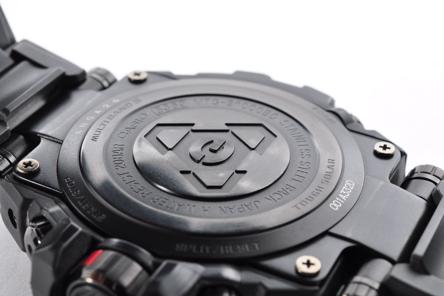 CASIO G-Shock MTG-S1000BD Radio Solar Men's Watch Black 5369 Used From Japan