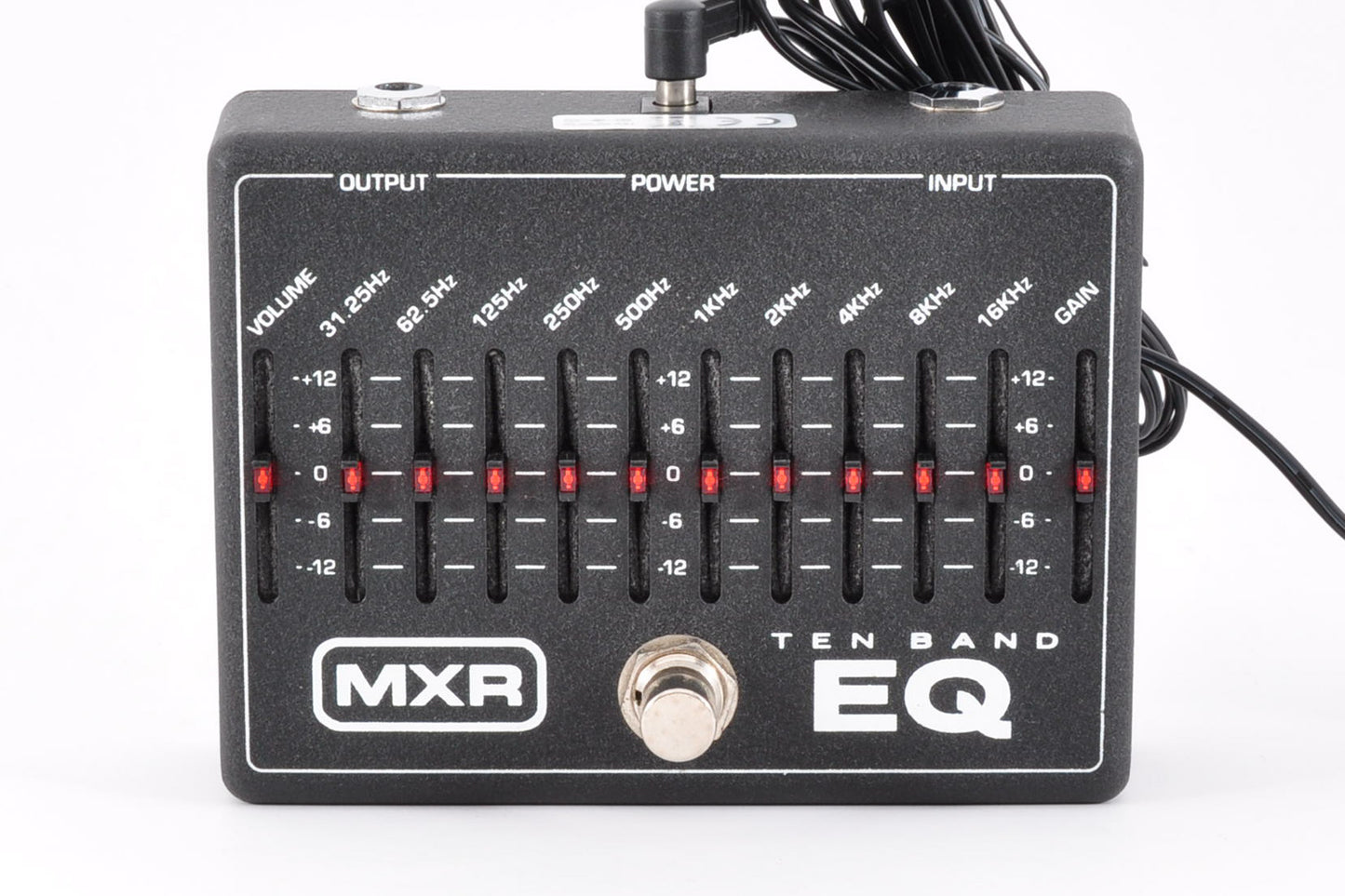 Mxr M108M 10 Band EQ Equalizer Guitar Effects Pedal w/18v Adapter Used From Japan