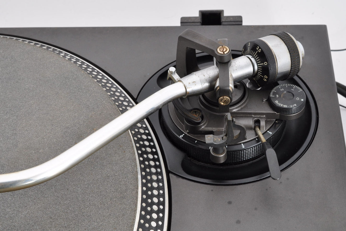 Technics SL-1200MK3 Black Direct Drive DJ Turntable Record Player w/Dust Cover EP Adapter Used From Japan #NH0CA07614