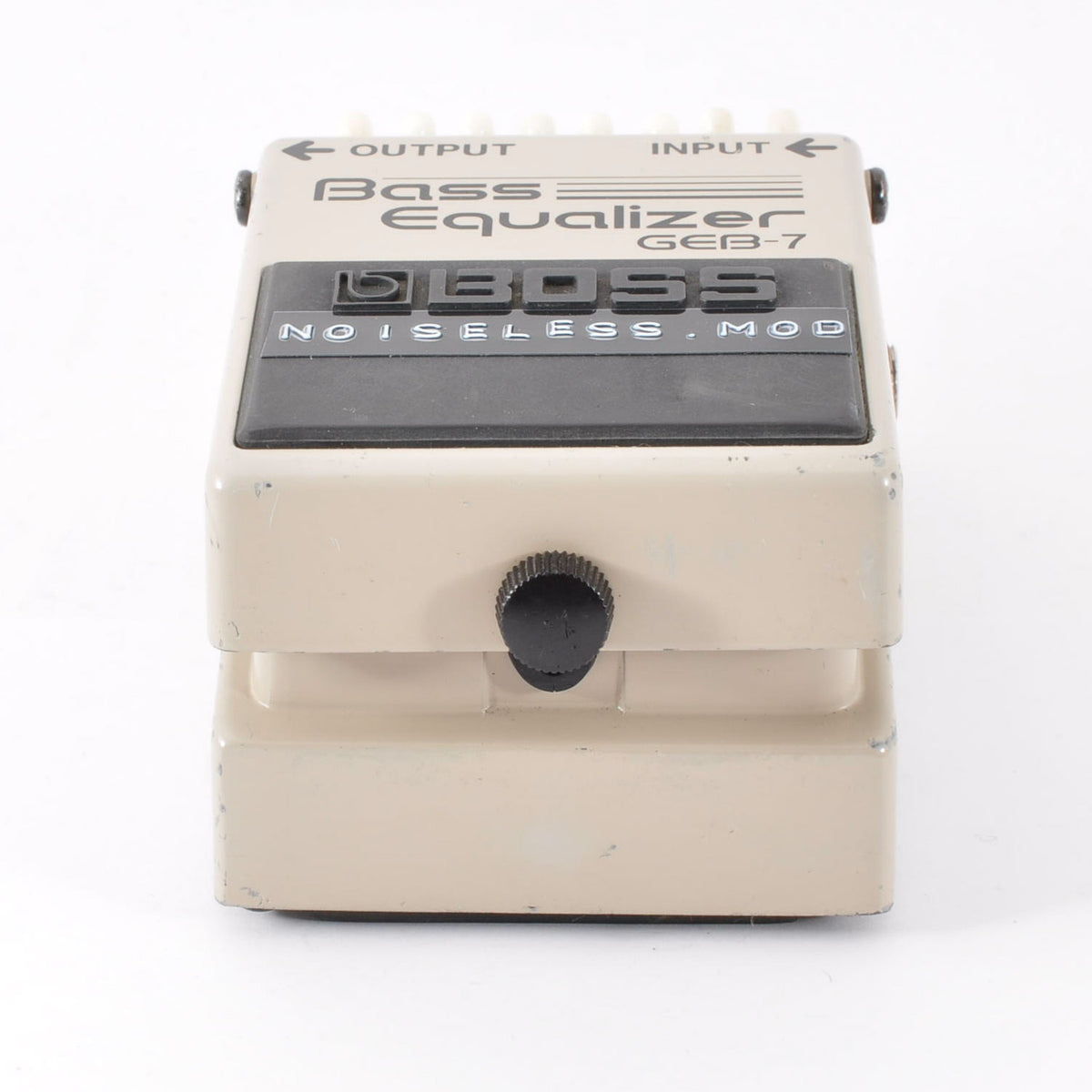 Boss GEB-7 Modified Noiseless For Bass Equalizer Pedal Made in Taiwan 1996 Mod with Box Used From Japan #AI62261