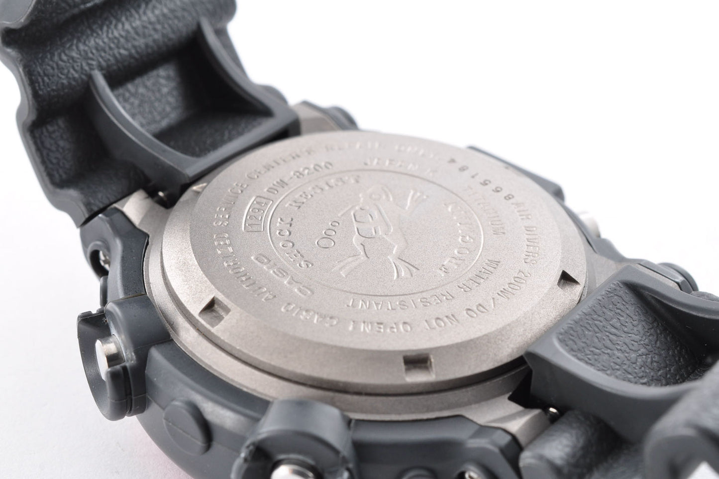 Casio G-Shock DW-8200-1A FROGMAN Black Quartz Men's Watch 1294 Used From Japan