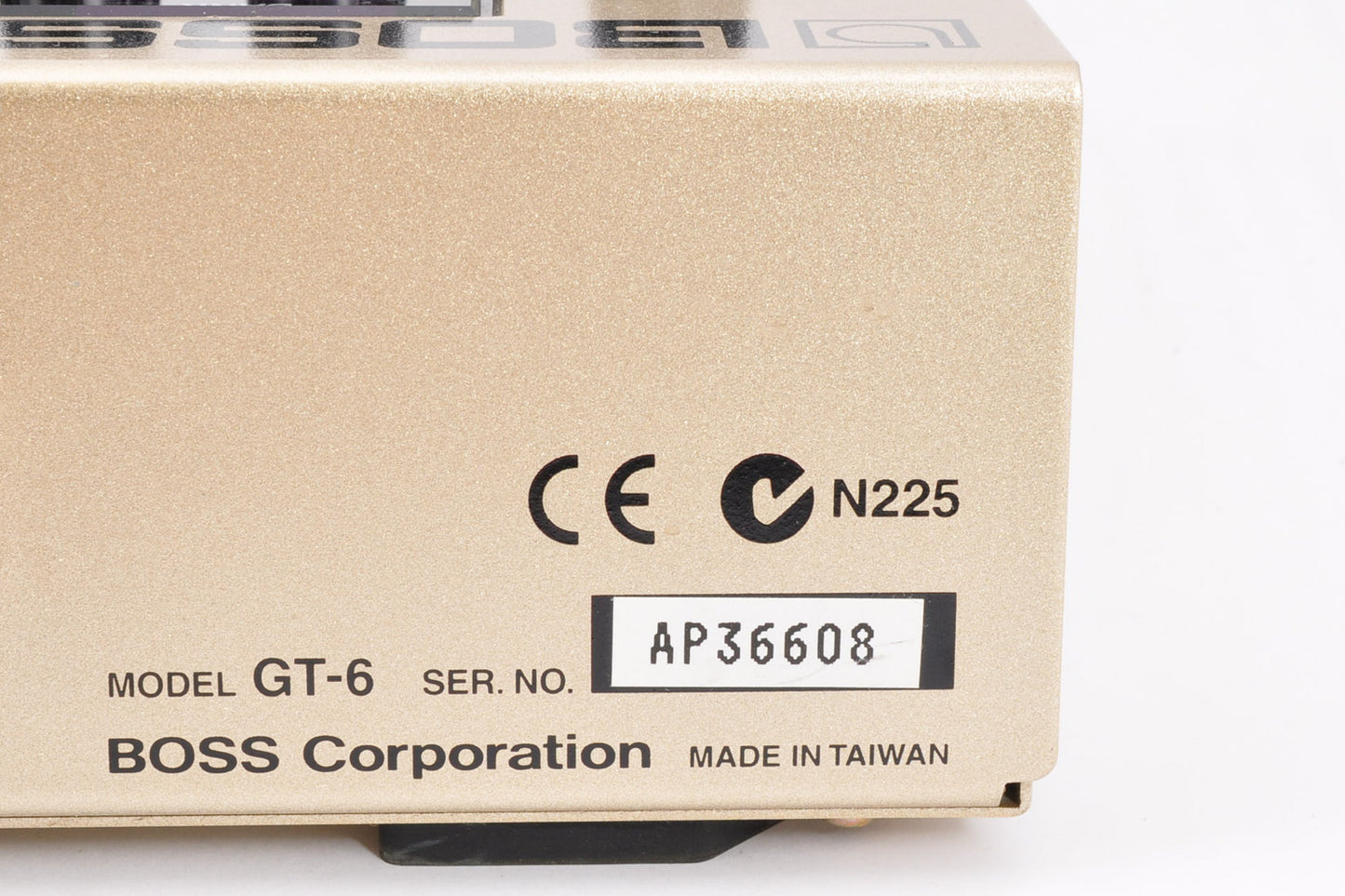 Boss GT-6 Guitar Multi-Effect Pedal w/Original AC Adapter Used From Japan #AP36608