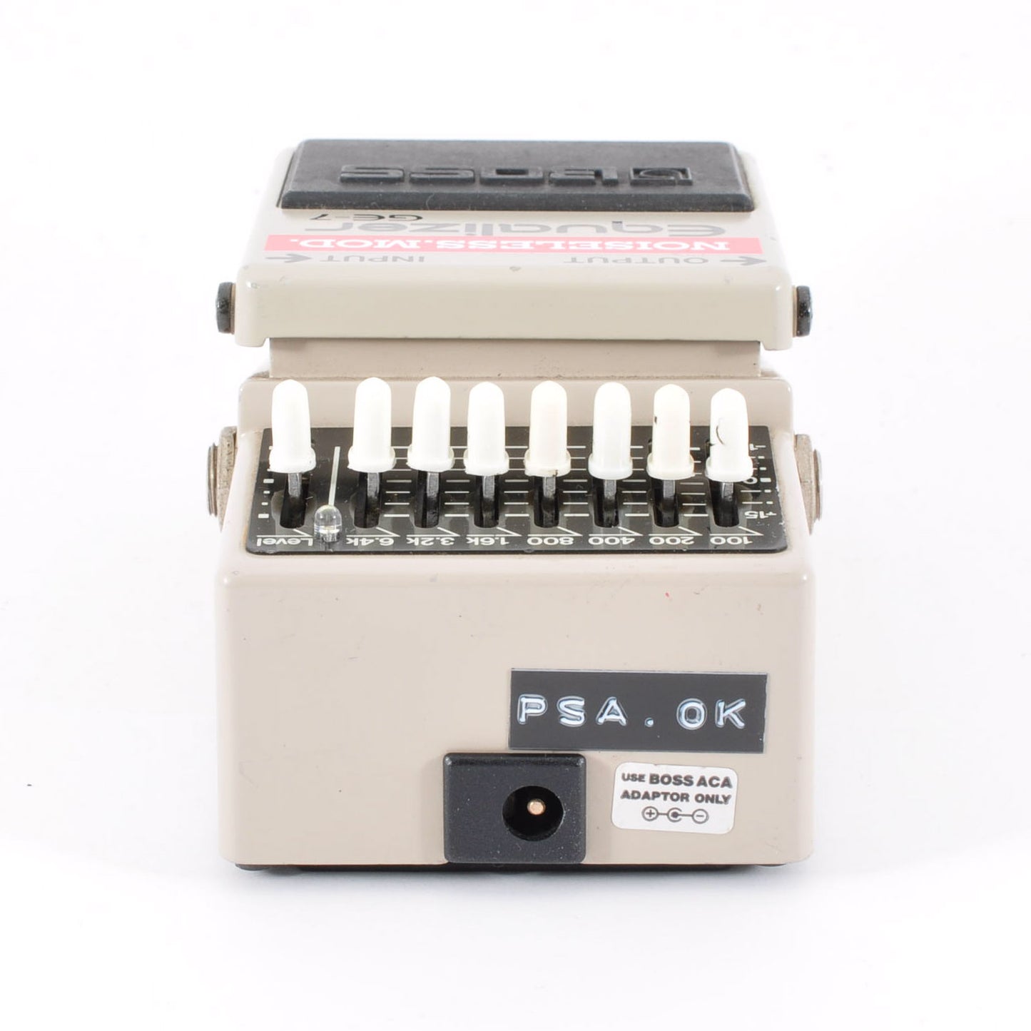 Boss GE-7 Modified Noiseless Equalizer PSA.OK Made In Japan 1991 Effects Pedal Used From Japan #QD31770