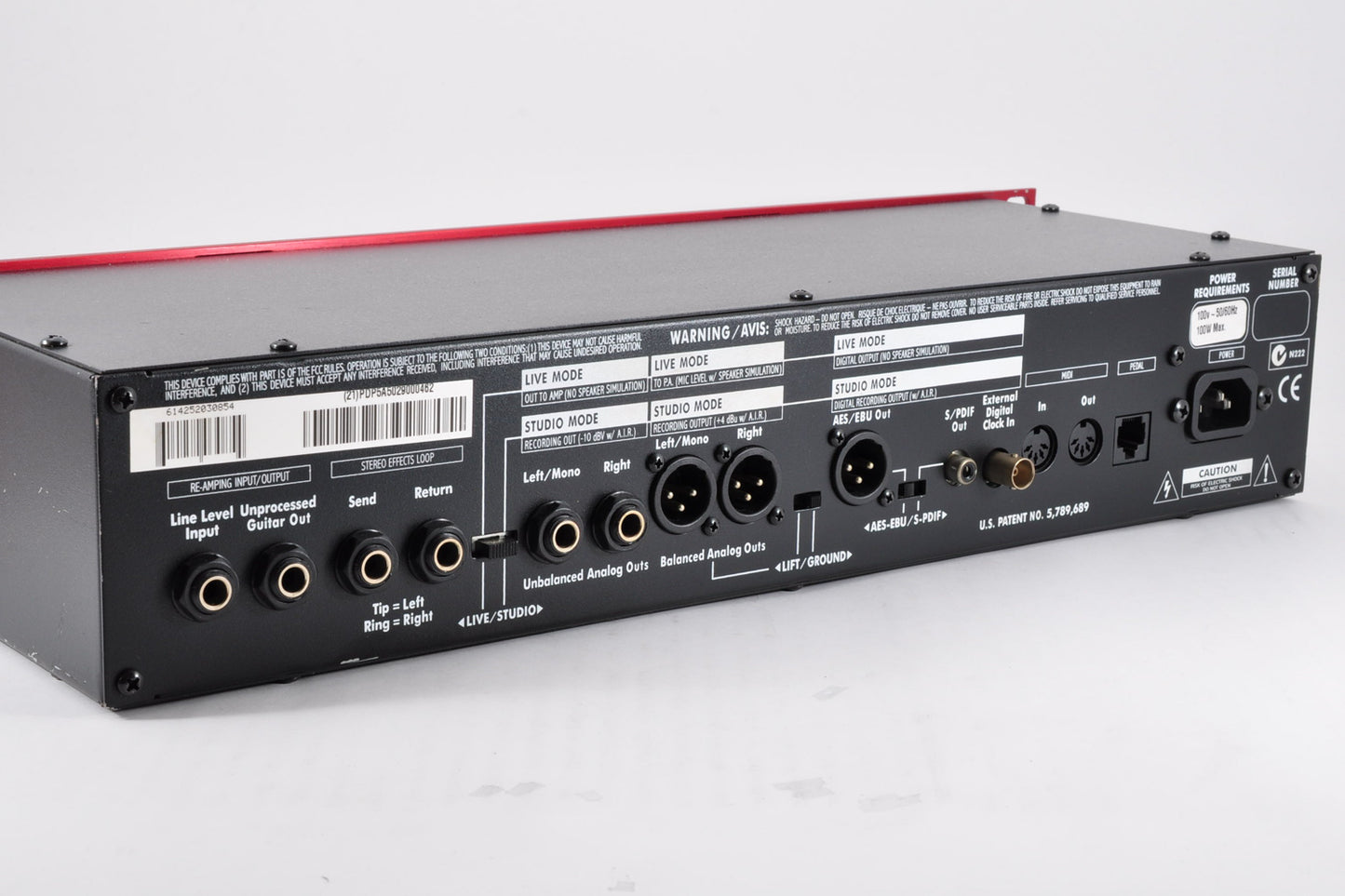 Line6 POD PRO Guitar Multi Effects Processor 2U Rack Used From Japan #462
