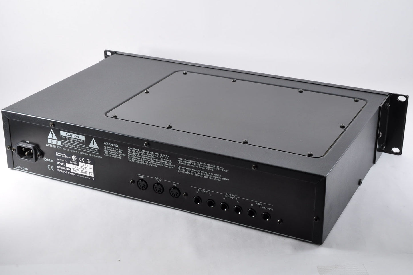 Roland JV-2080 64 Voice Synthesizer Keyboard Sound Module Made In Japan Used From Japan #BL71606