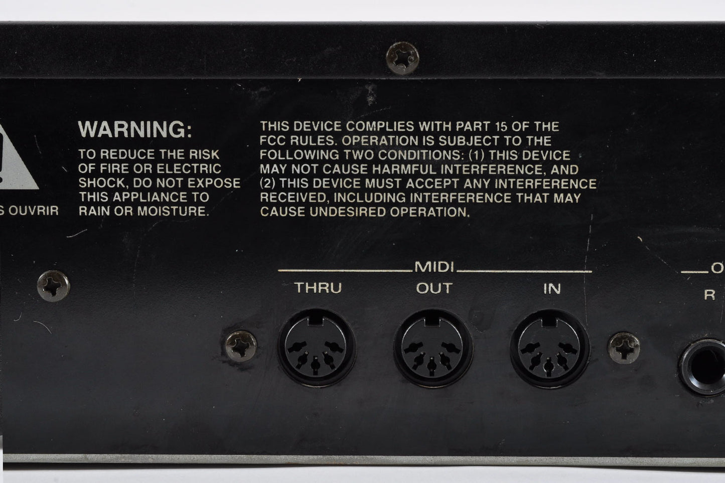 Roland Super JV-1080 64-VOICE Synthesizer Module w/4x Expansion Cards Made In Japan Used From Japan #AH59374