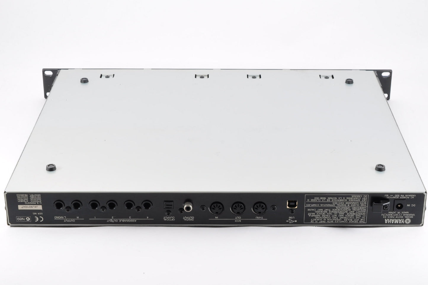 Yamaha MOTIF-RACK ES Synthesizer Effector Tone Generator Sound Module Used From Japan #JALNO1047