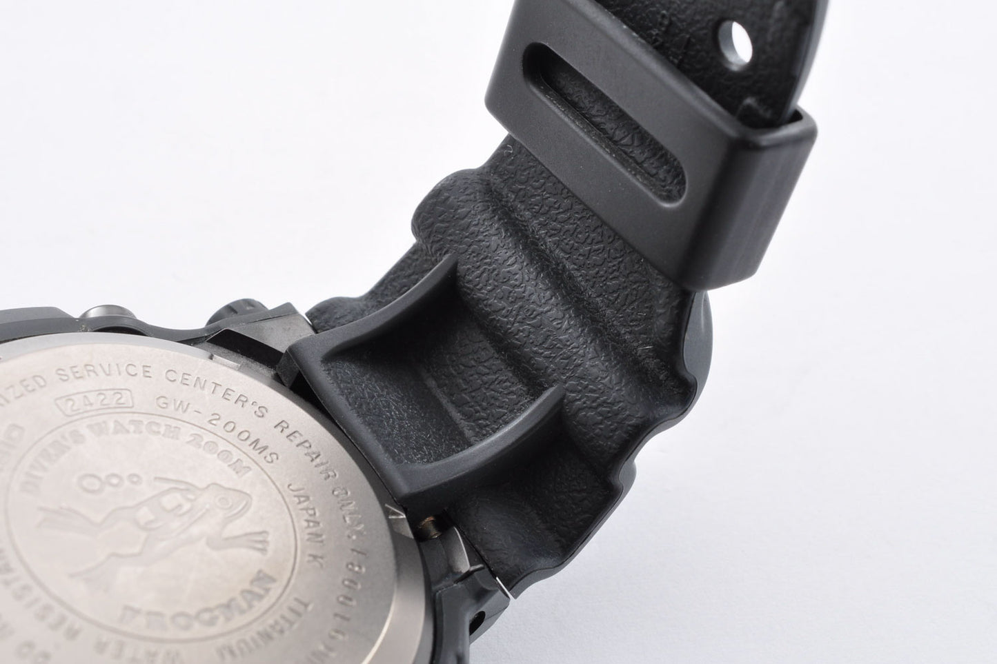 CASIO G-SHOCK GW-200MS-1JF FROGMAN Men In Rusty Black Tough Solar 2422 Used From Japan