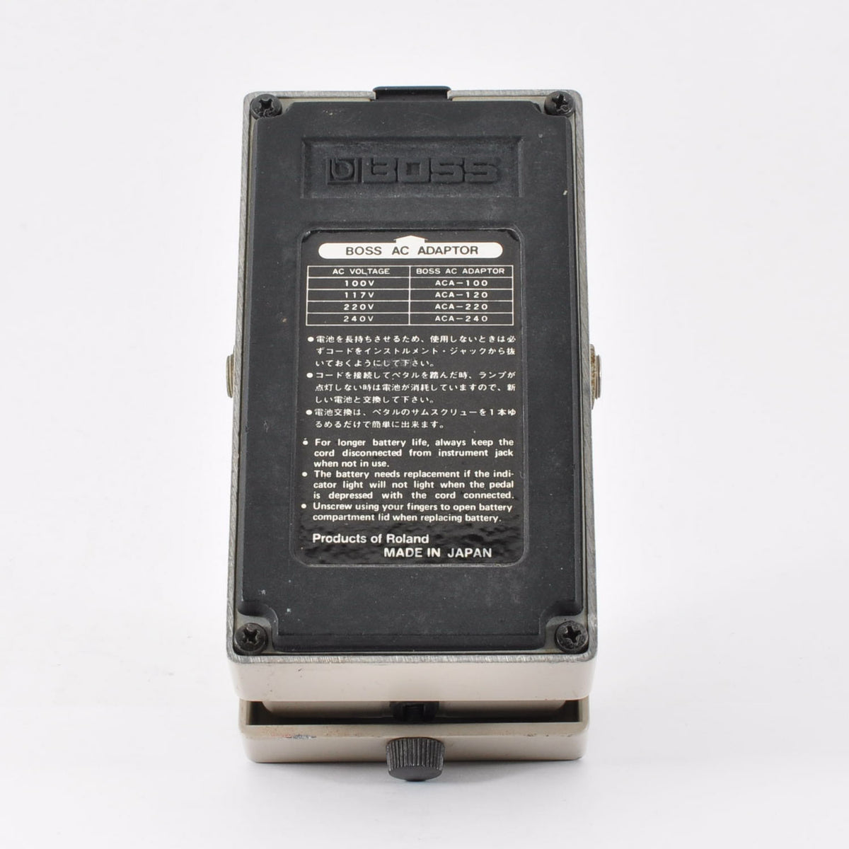 【Super Rare】 Boss GE-7 Modified Noiseless Equalizer Made in Japan 1983 Guitar Effects Pedal Used From Japan #297000