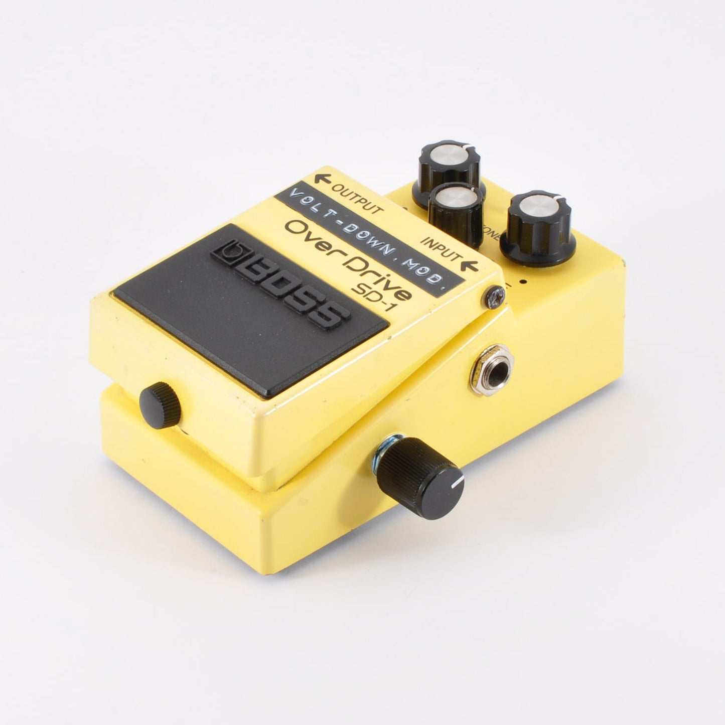 Boss SD-1 Modified Volt-Down 2.5-7.5V Fuzz Sound Super Overdrive Made In Taiwan 2003 Used From Japan #QR11954