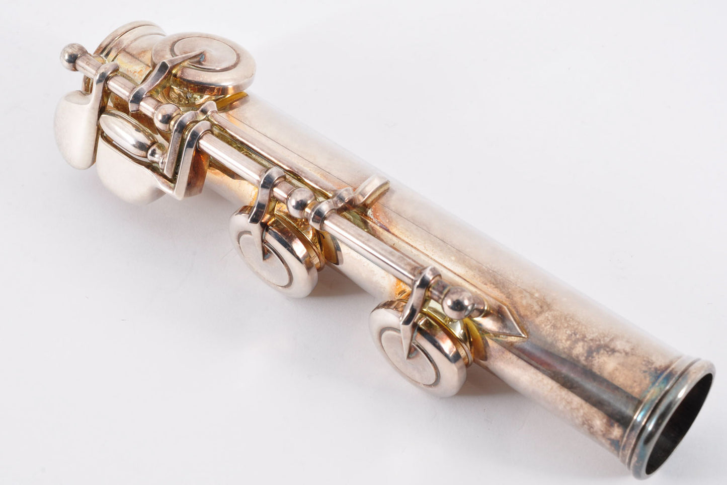 YAMAHA YFL-517 Flute Silver Professional Made In Japan w/Case Used From Japan #058111