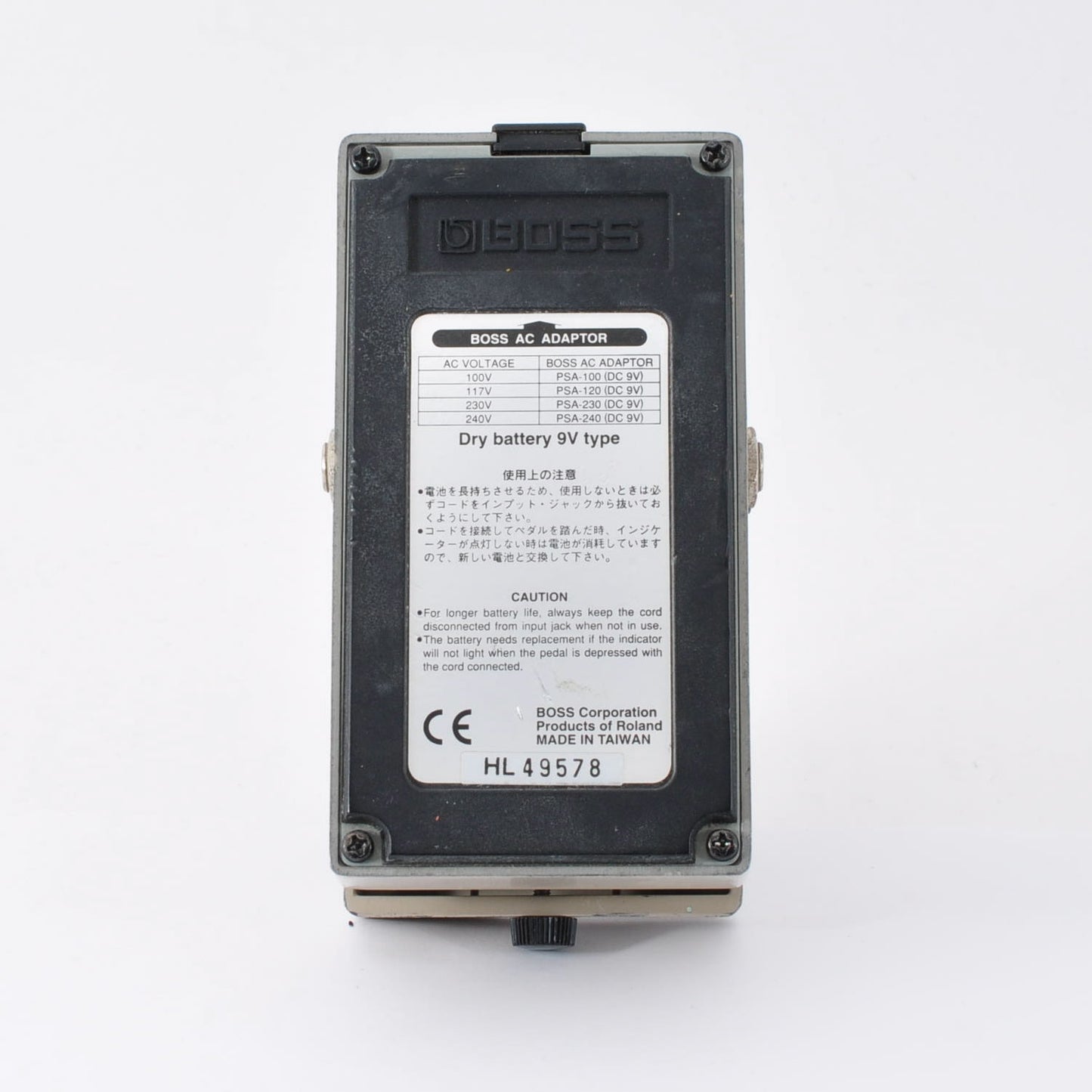 Boss GE-7 Modified Noiseless Equalizer PSA Made in Taiwan 2020 Guitar Effects Pedal Used From Japan #HL49578