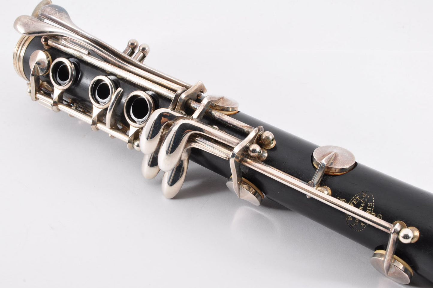 Buffet Crampon E-12 Bb Clarinet Made In Germany w/Case Mouthpiece Ligature Used From Japan #446832