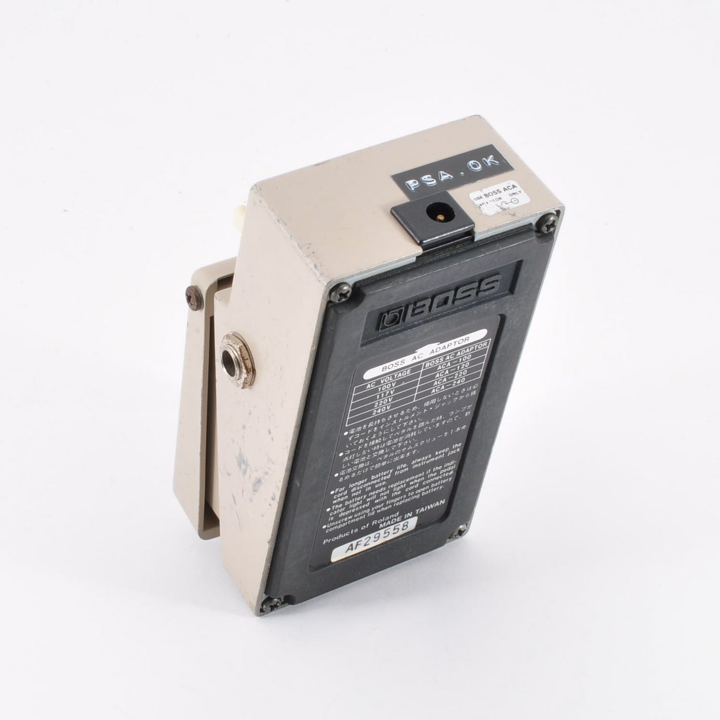 Boss GE-7 Modified Noiseless Equalizer PSA.OK Made In Taiwan 1993 Effects Pedal Used From Japan #AF29558