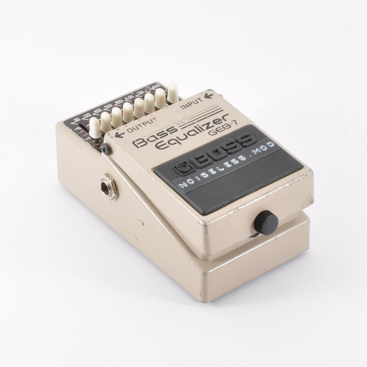 Boss GEB-7 Modified Noiseless For Bass Equalizer Pedal Made in Taiwan 2000s Mod Used From Japan