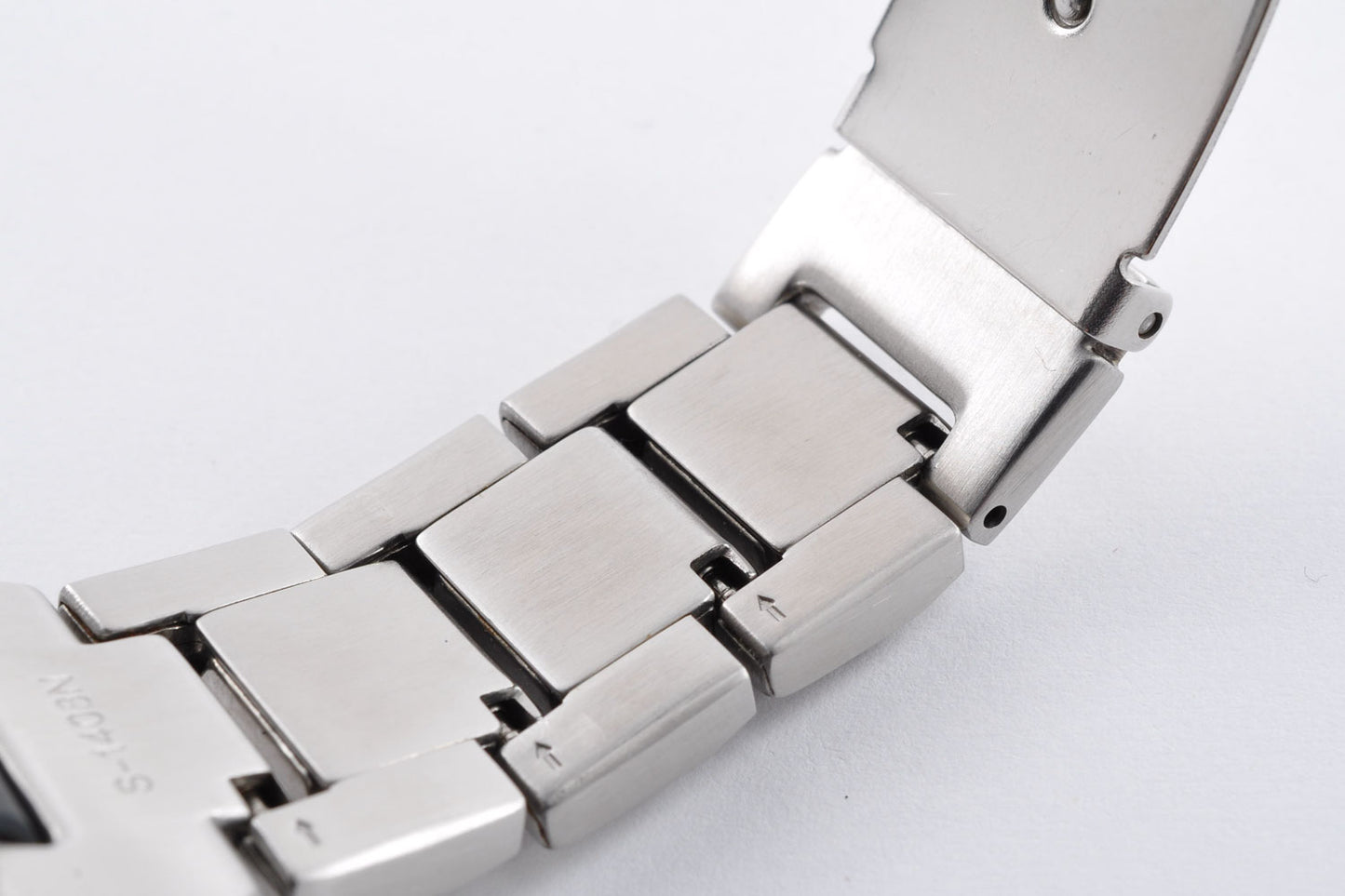 Casio G-SHOCK GST-W110D-7AJF Silver Stainless Steel Solar Digital Analog Watch 5444 Used From Japan