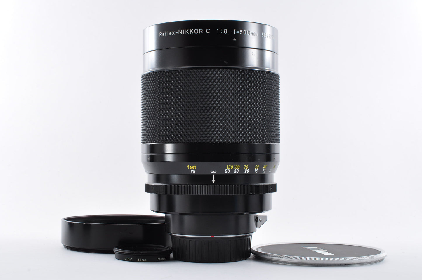 Nikon Reflex Nikkor C 500mm F8 Maintained Tested telephoto Mirror Lens From Japan #537226