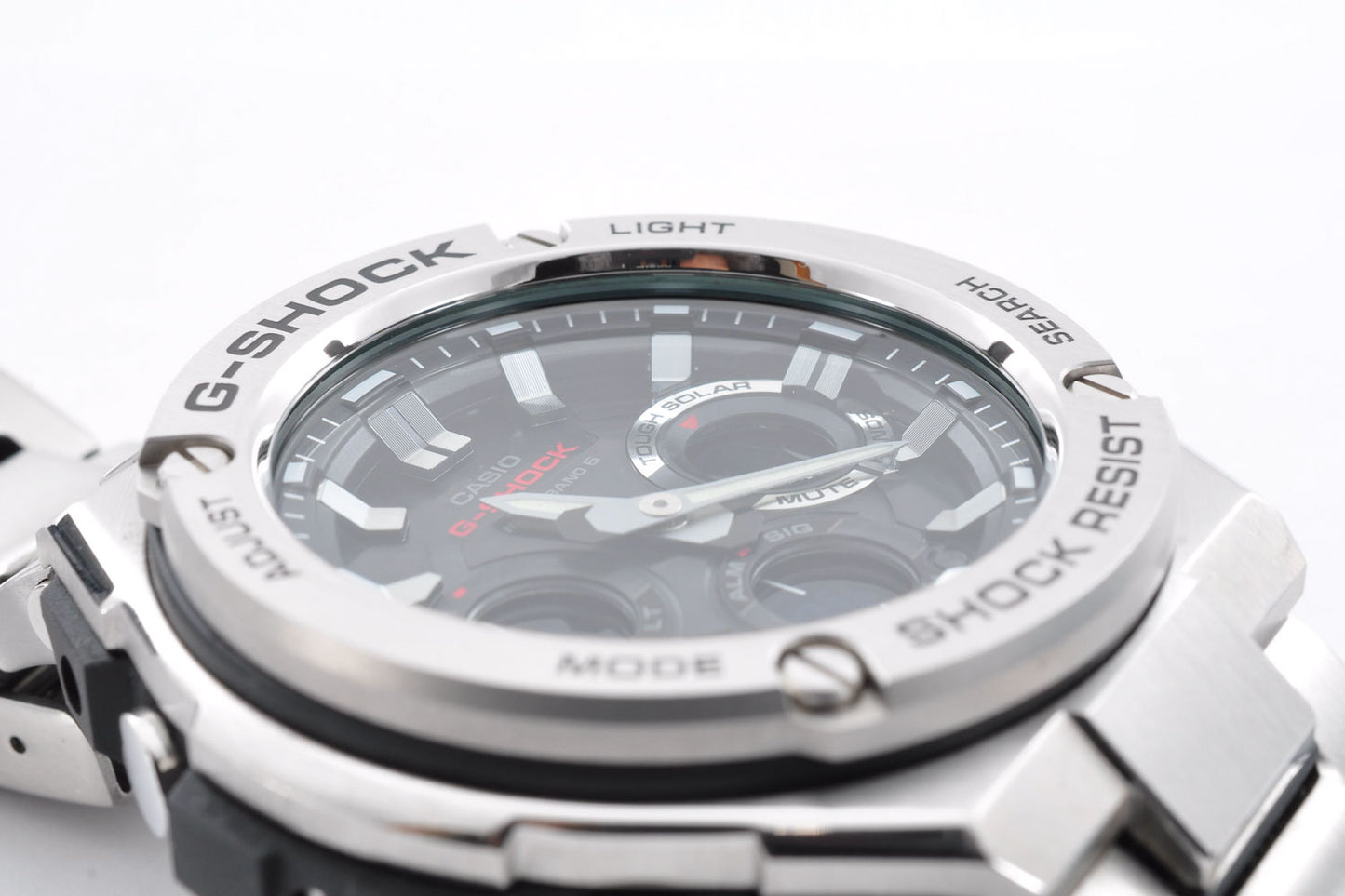 CASIO G-SHOCK GST-W110D-1AJF G-STEEL Multiband 6 men Watch 5444 Used From Japan