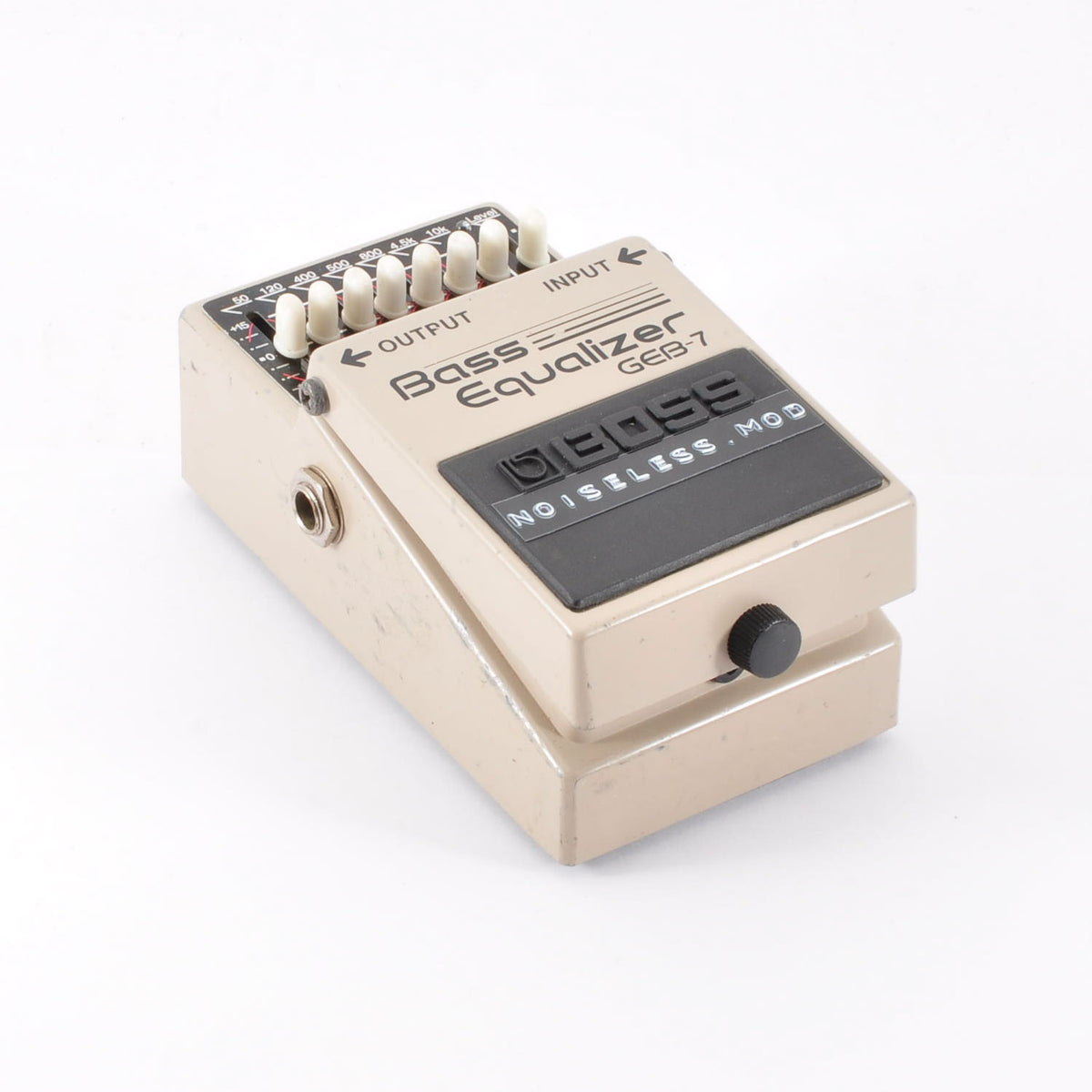 Boss GEB-7 Modified Noiseless For Bass Equalizer Pedal Made in Taiwan 2007 Mod Used From Japan #GV85848
