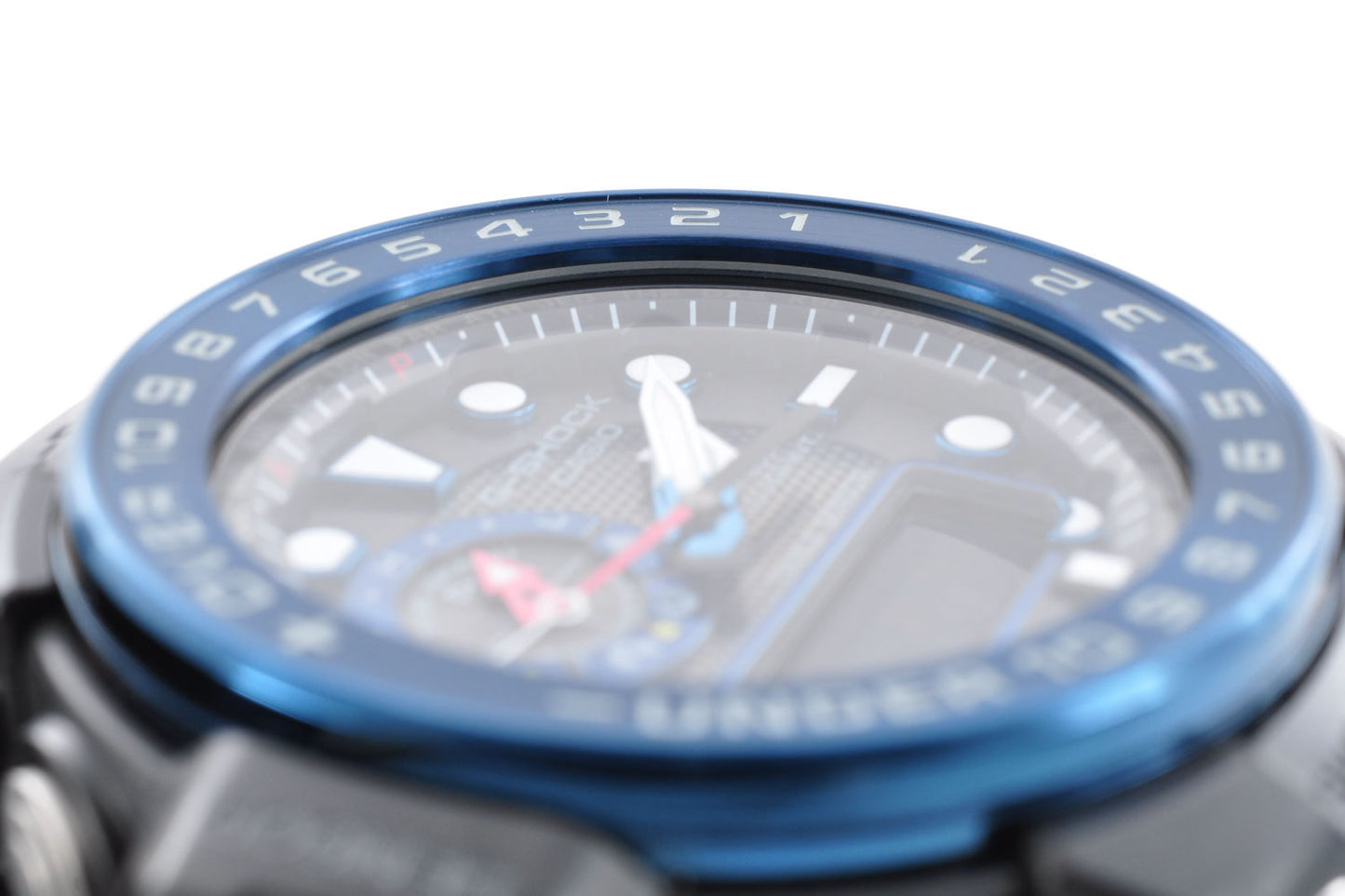 CASIO G-SHOCK GWN-1000B-1BJF GULFMASTER Master Of G Sea Solar Mens Watch 5371 Used From Japan