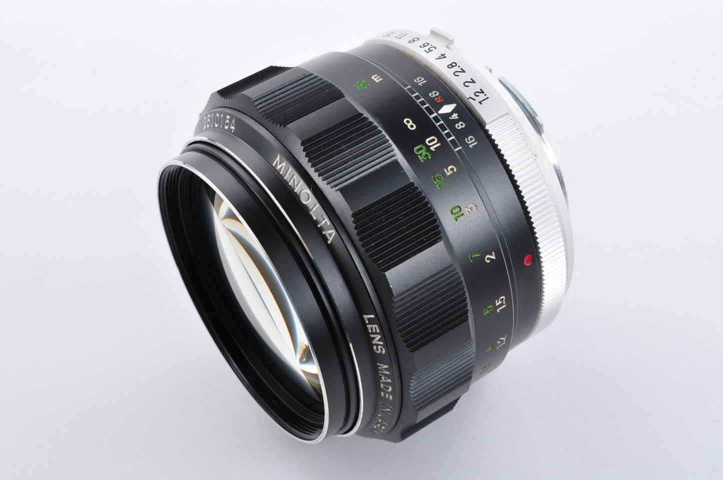 Minolta MC ROKKOR-PG 58mm F1.2 Maintained Standard Prime MF Lens From Japan #2510154