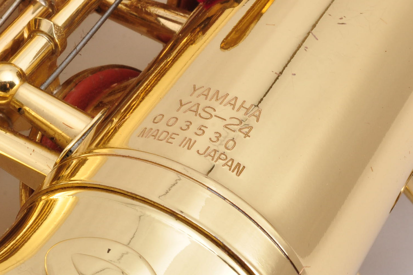 Yamaha YAS-24 Alto Saxophone Made in Japan w/Hardcase Mouthpiece Used From Japan #3530
