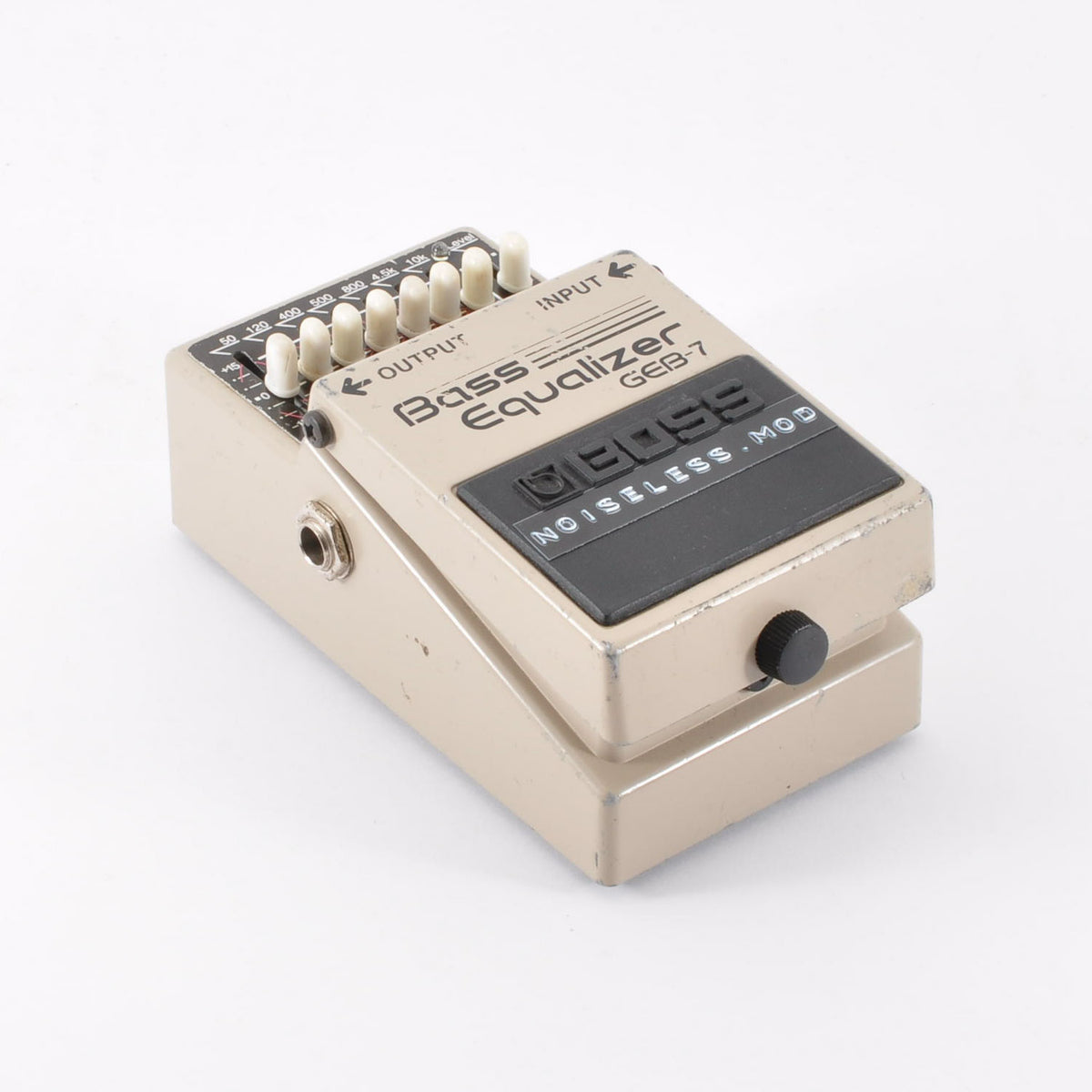 Boss GEB-7 Modified Noiseless For Bass Equalizer Pedal Made in Taiwan 2004 Mod Used From Japan #ES68068