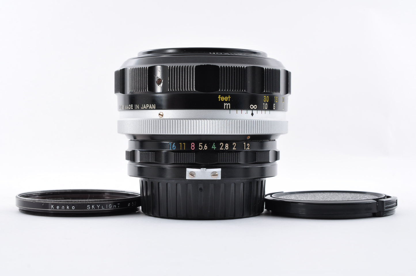 Nikon Nikkor-S Auto 55mm f1.2 Non-Ai MF Prime Camera Lens tested #226041