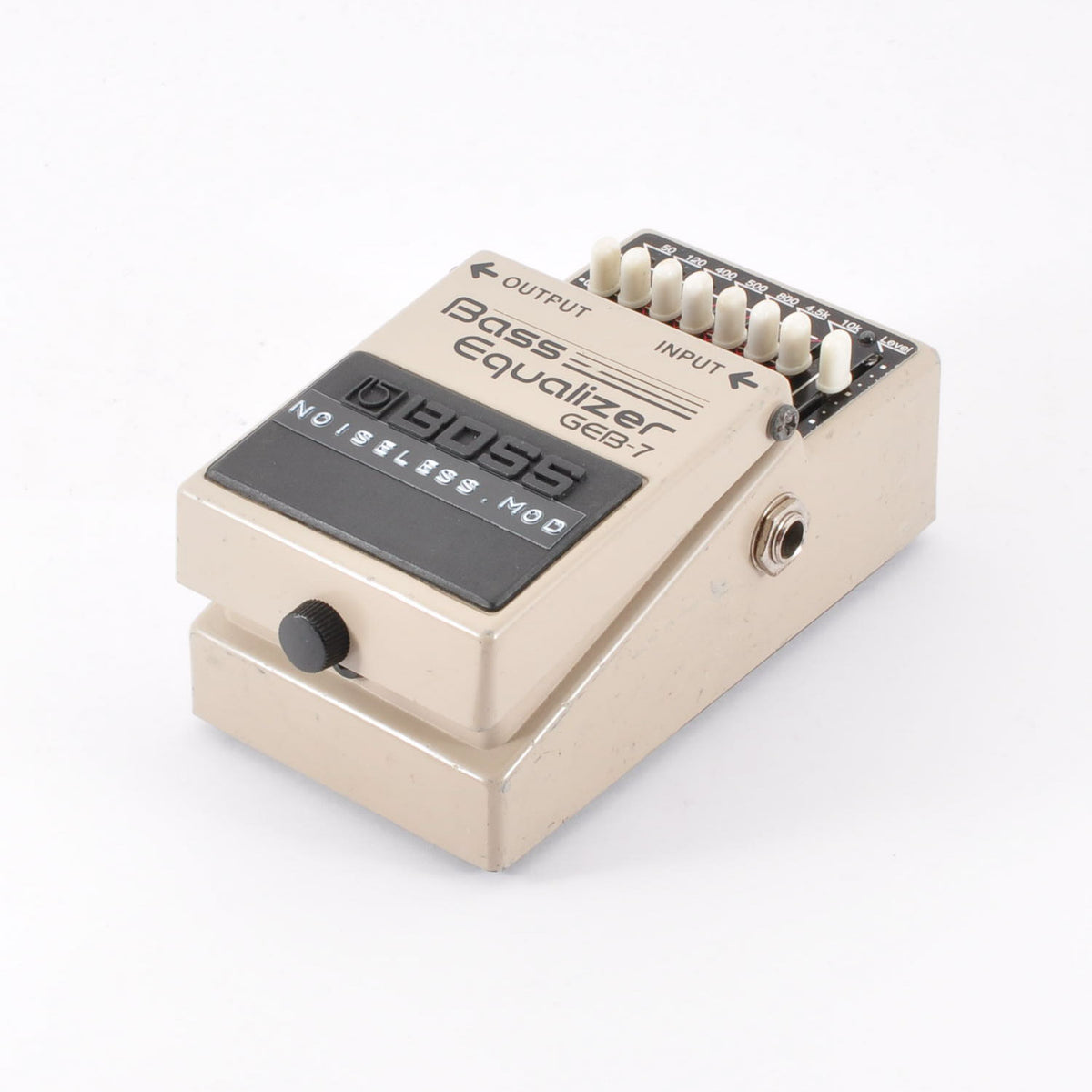 Boss GEB-7 Modified Noiseless For Bass Equalizer Pedal Made in Taiwan 2007 Mod Used From Japan #GV85848
