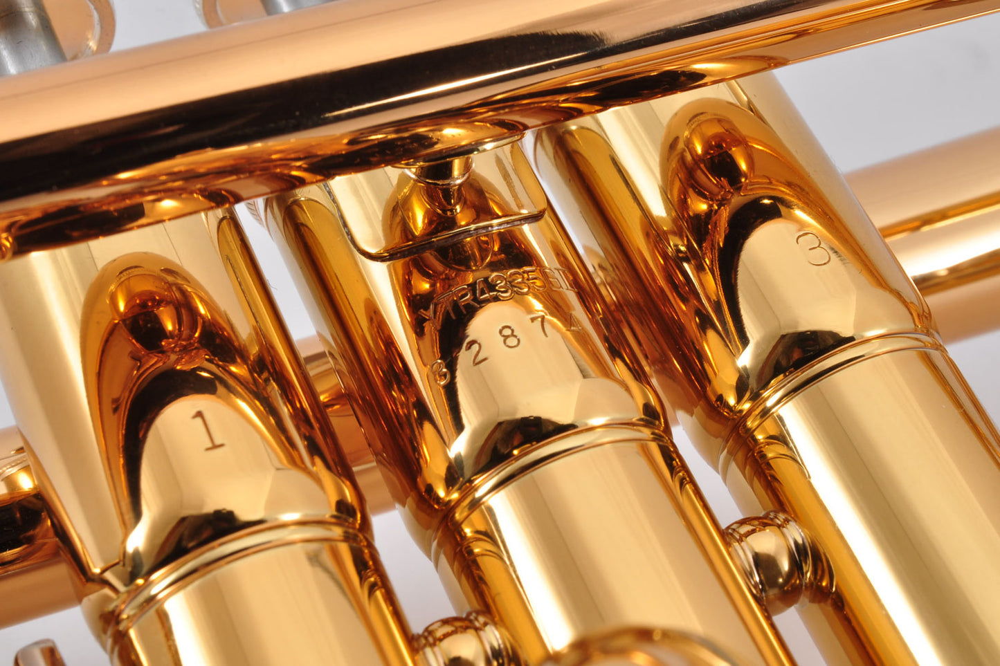 Yamaha YTR-4335GII Trumpet Gold Made In Japan w/Case Mouthpiece Standard Used From Japan #328141