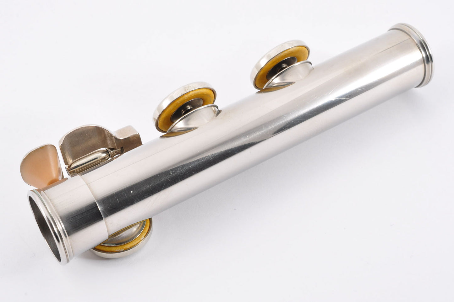 Yamaha YFL-211 Flute Silver w/Hardcase Made in Japan Used From Japan #043996