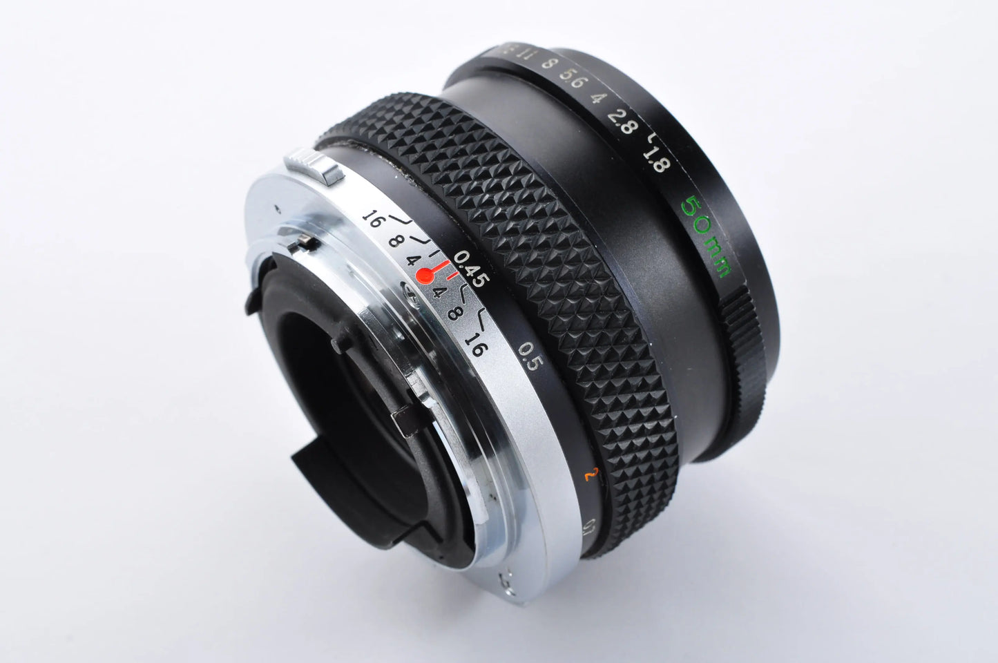 Olympus OM-1 Black 35mm SLR Film Camera F.ZUIKO AUTO-S 50mm F1.8 Near mint From Japan #804370