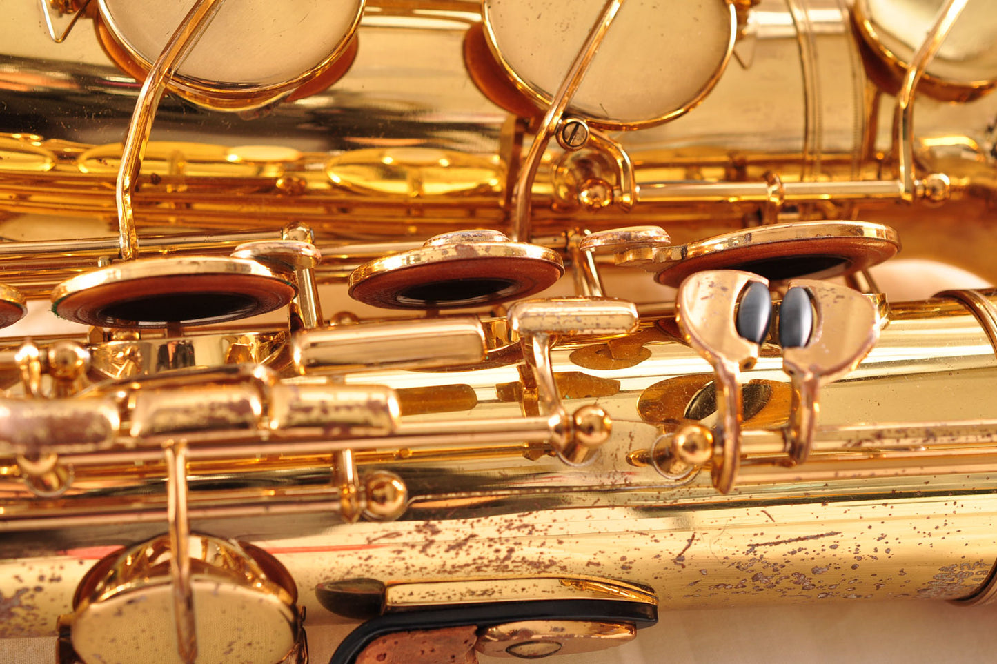 Yamaha YTS-62 Tenor Saxophone Purple Logo First Model Made In Japan w/Case Mouthpiece Used From Japan #6497