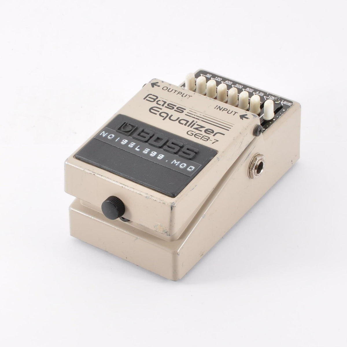 Boss GEB-7 Modified Noiseless For Bass Equalizer Pedal Made in Taiwan 2004 Mod Used From Japan #ES68068