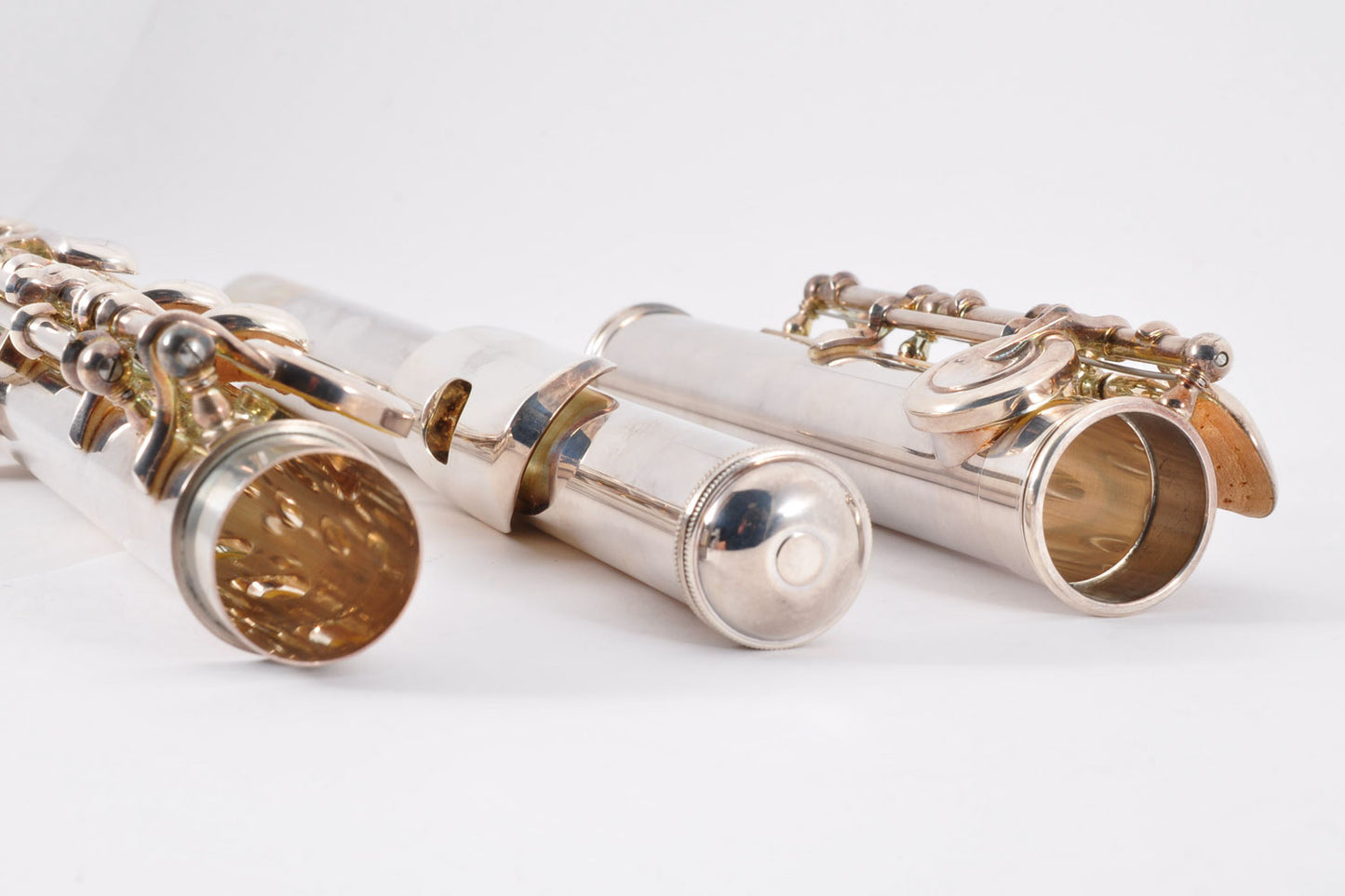 YAMAHA YFL-517 Flute Silver Professional Made In Japan w/Case Used From Japan #058111