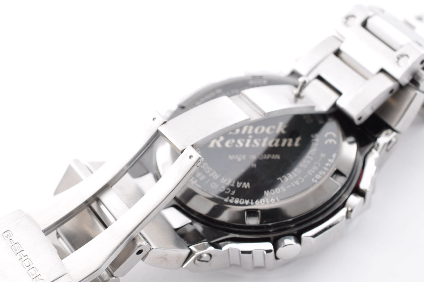 CASIO G-Shock GMW-B5000D-1JF Full Metal Watch SIlver Digital Tough Solar 3459 Used From Japan