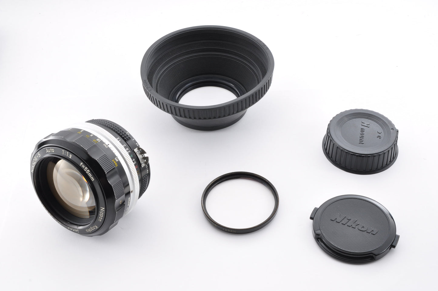 Nikon Ai Converted Nikkor-S Auto 55mm f/1.2 MF Prime Lens Near mint From Japan #199782