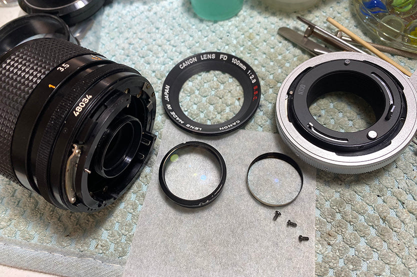 Canon FD 100mm f2.8 S.S.C. SSC "O" Maintained MF Telephoto Prime Lens From Japan #48034