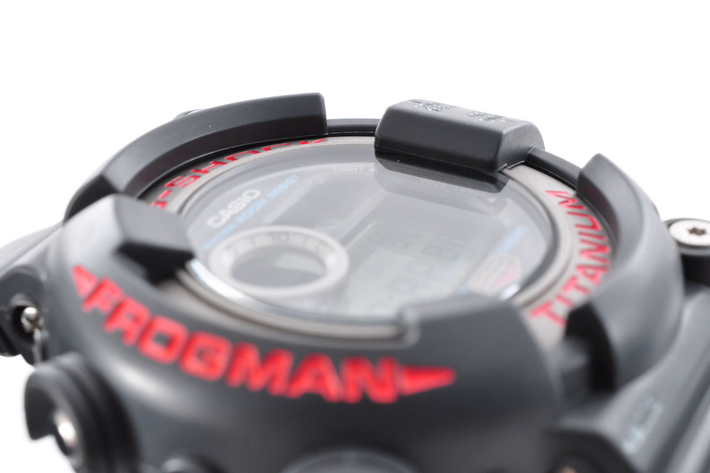 Casio G-Shock DW-8200-1A FROGMAN Black Quartz Men's Watch 1294 Used From Japan