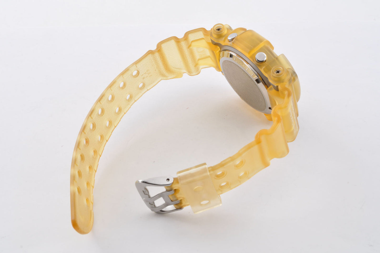 Casio G-Shock DW-8201WC-7T Frogman Yellow Titanium Digital Watch 1294 Used From Japan