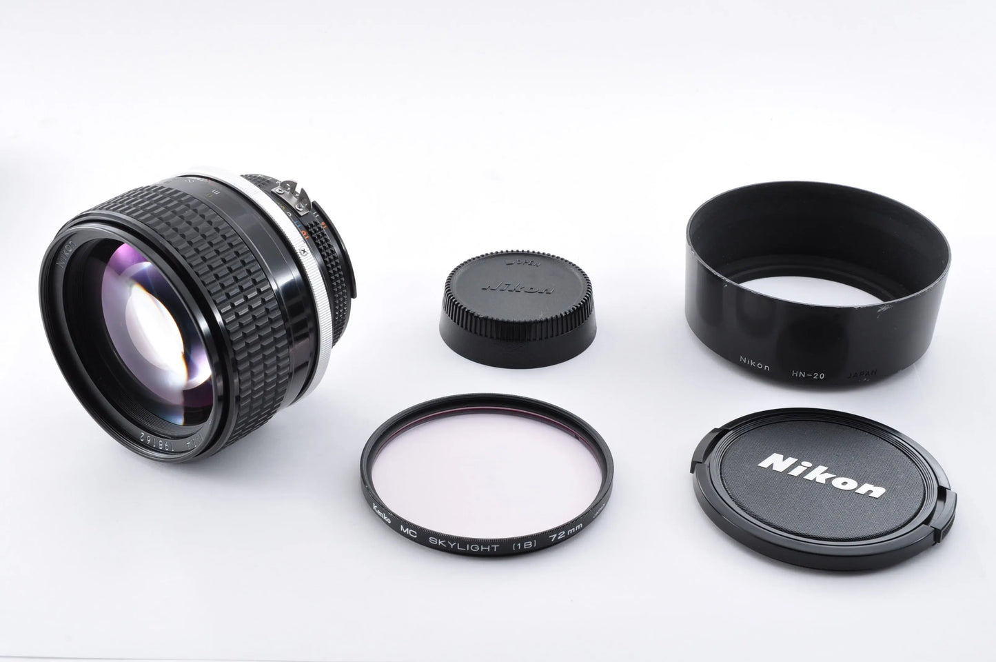 Nikon Ai-s Ais Nikkor 85mm F1.4 Portrait MF Prime Lens Excellent+5 From Jp #198162