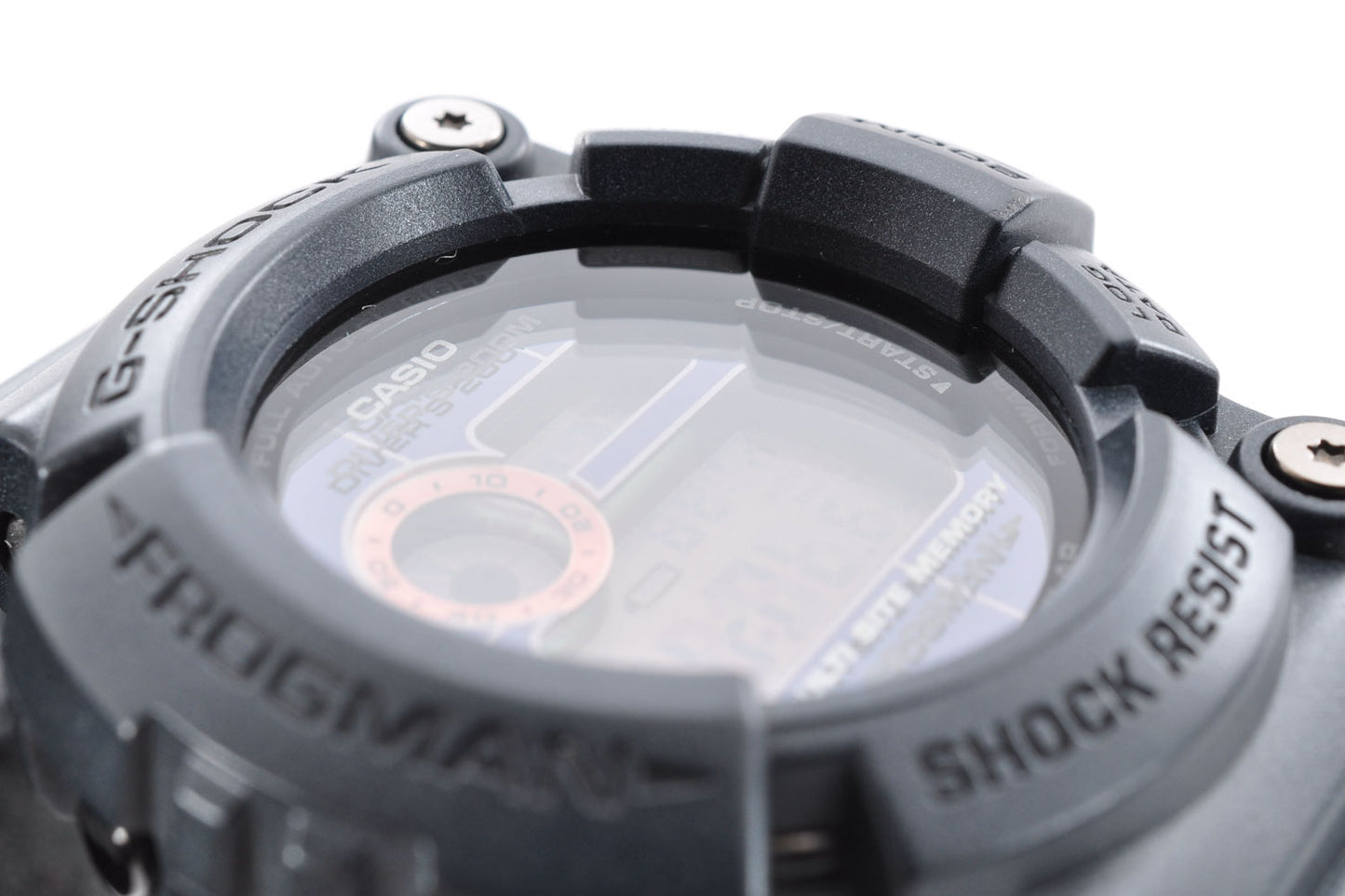 CASIO G-SHOCK GW-200MS-1JF FROGMAN Men In Rusty Black Tough Solar 2422 Used From Japan