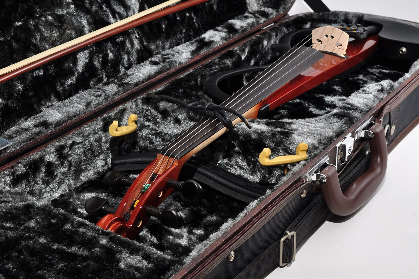 Yamaha SV-150 Electric Silent Violin w/Case ContorollBox Bow ShoulderRest Used From Japan