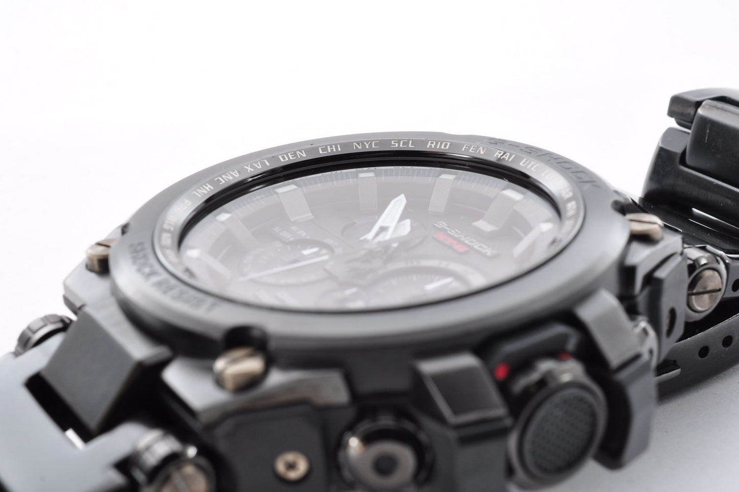 CASIO G-Shock MTG-S1000BD Radio Solar Men's Watch Black 5369 Used From Japan